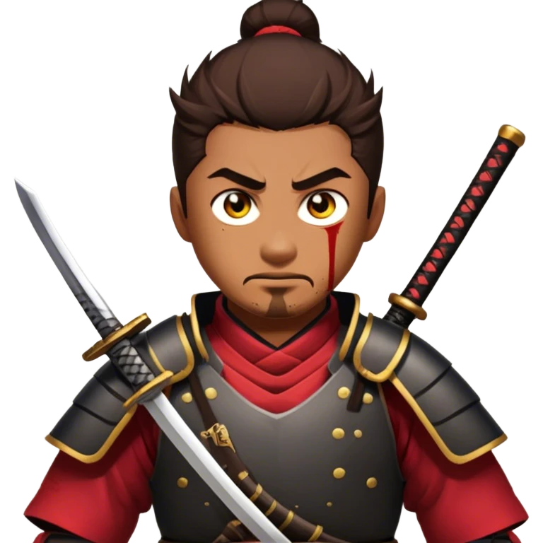 Battle-Ready Samurai emoji