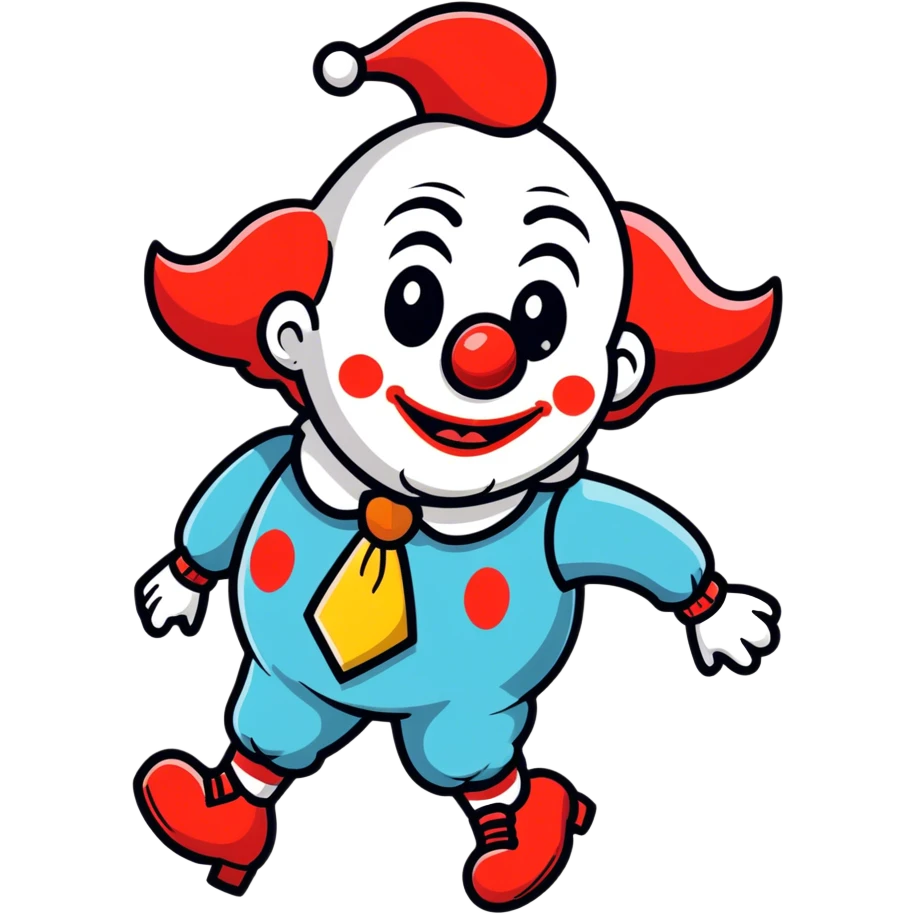 Cry emoji clown  emoji