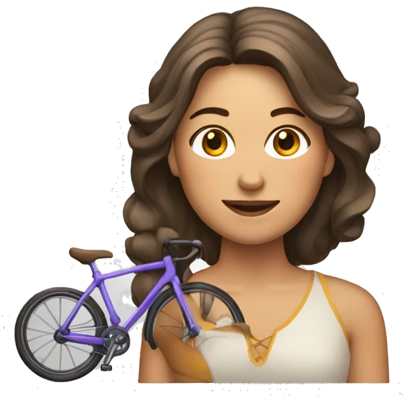 una mujer judia, con tunicas, cabello largo y con un velo en su cabeza  emoji