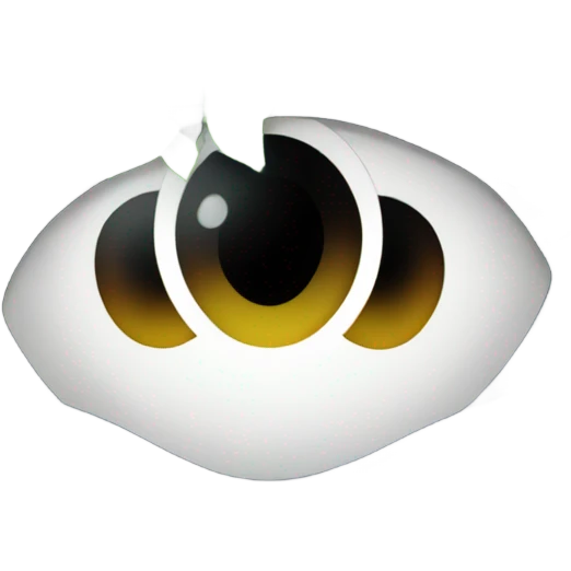 Eyes in a bush emoji