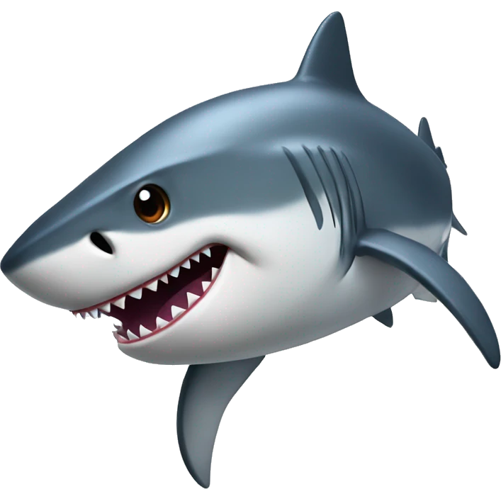 Shark as mind blowing emoji emoji