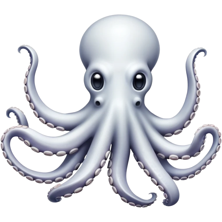 White octopus  emoji