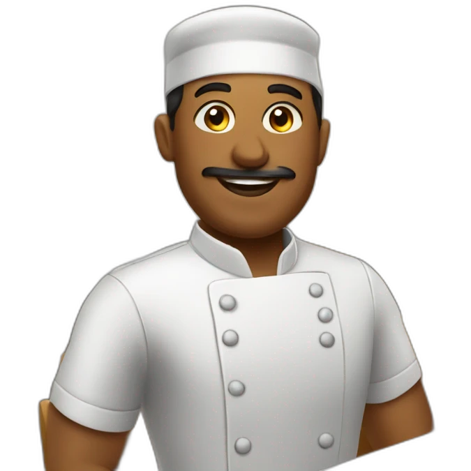 serveur restaurant emoji