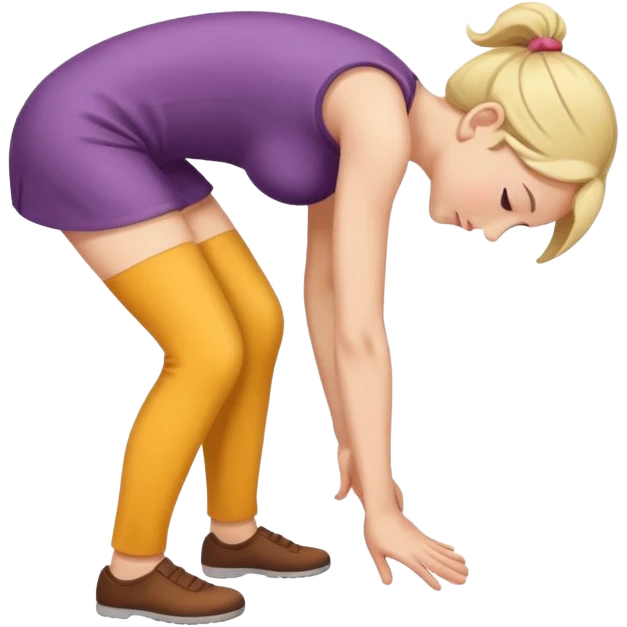 bend over  emoji