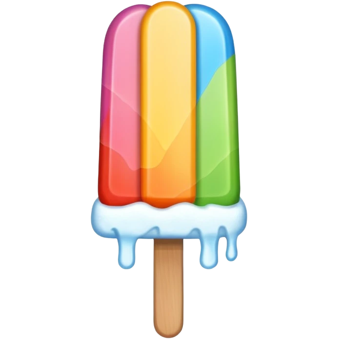 Popsicle: colorful emoji