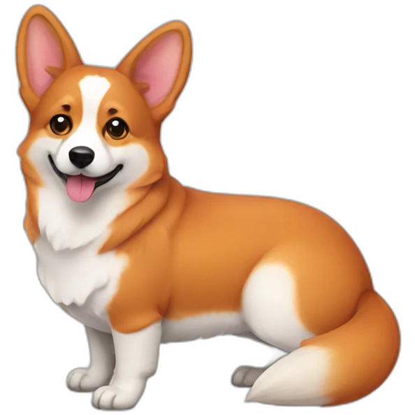 corgi-fox emoji