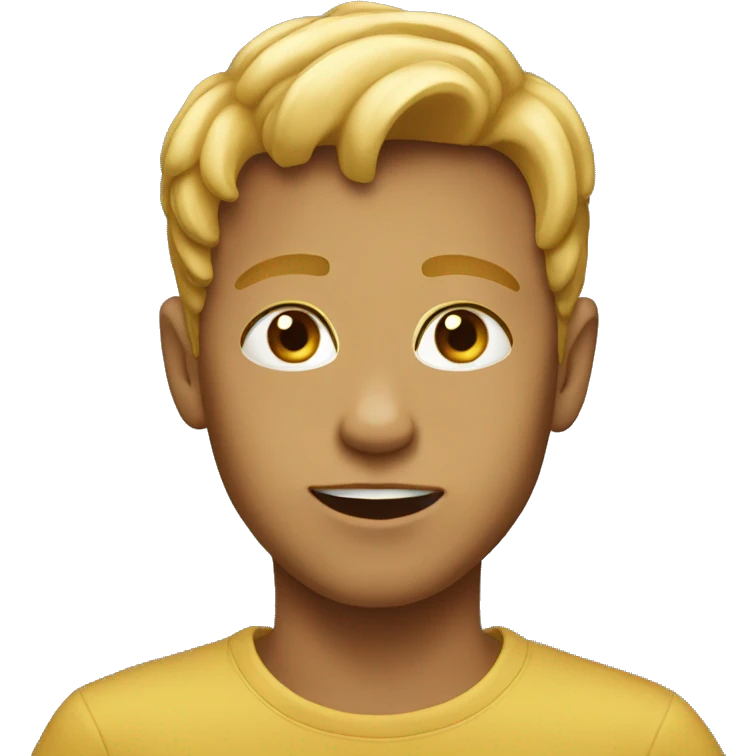 Golden boy emoji