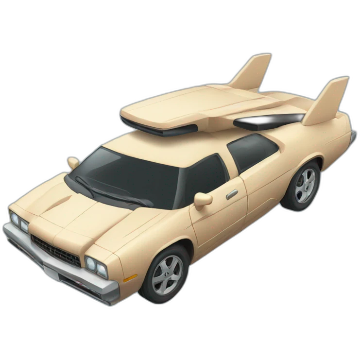 Flying car emoji