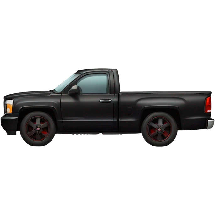 Gothic pickup truck gmc blood emoji