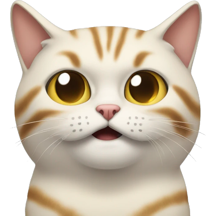 Mewing emoji