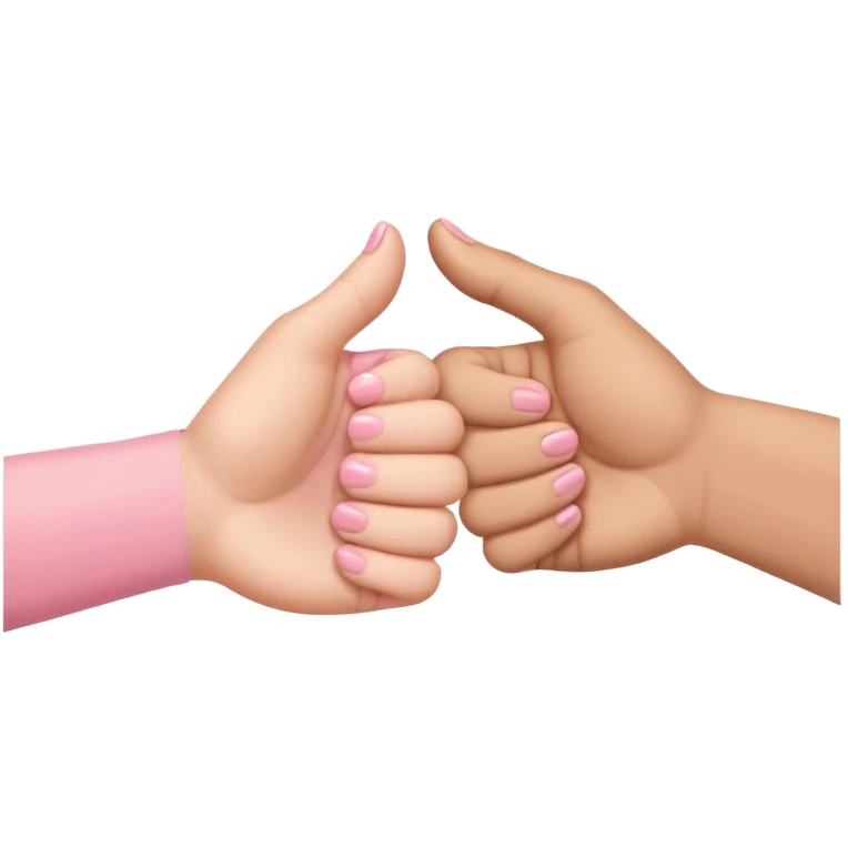 pinky promise emoji