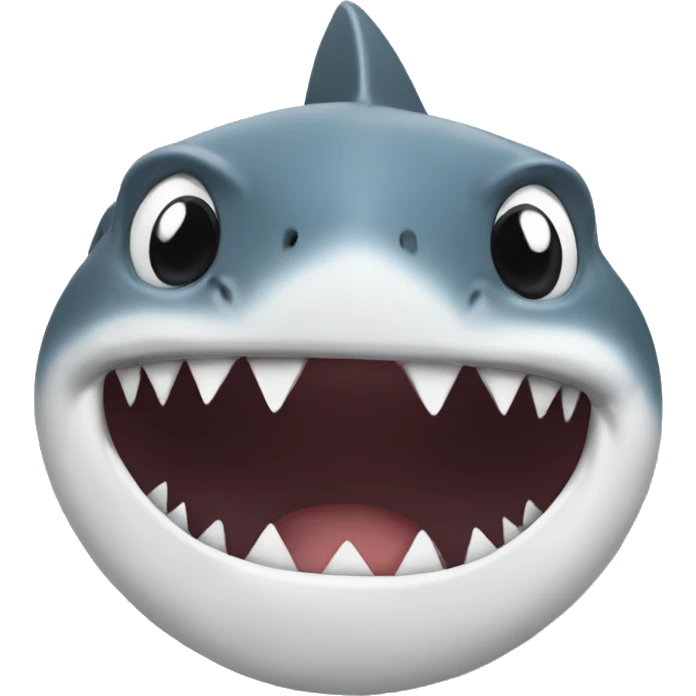 Shark flipping off at someone emoji emoji