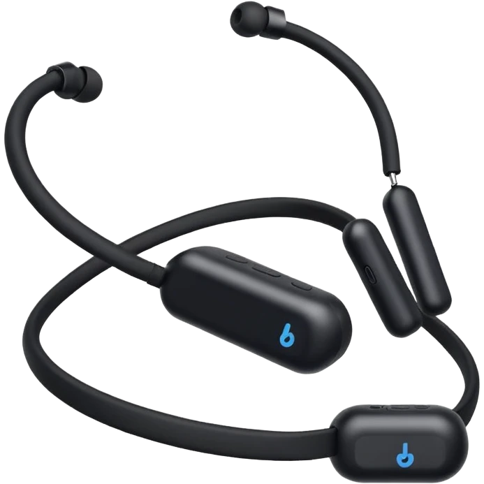 Neckband bleutooth emoji