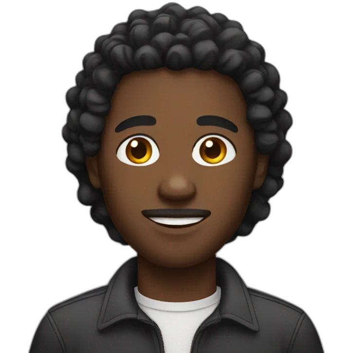 Black man emoji