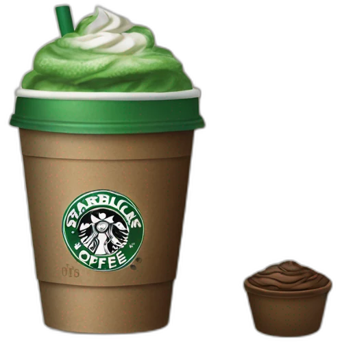 Starbucks coffee emoji