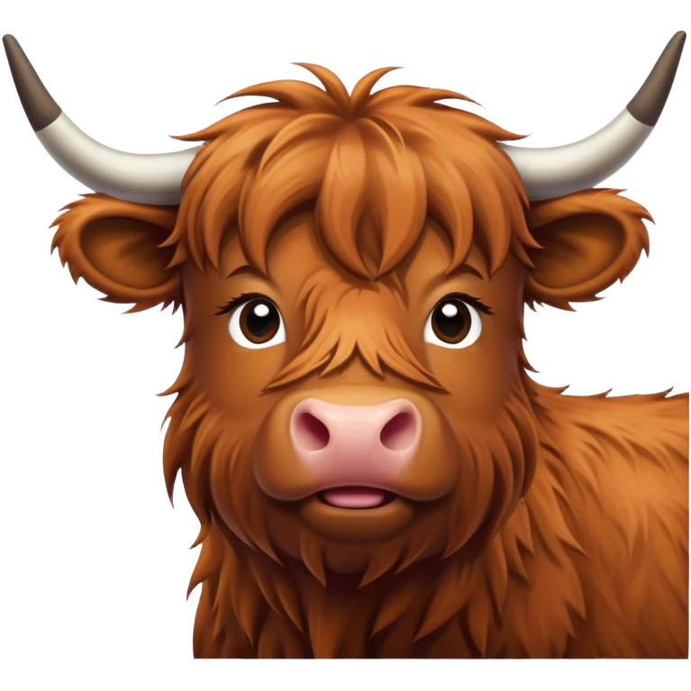 highland cow emoji