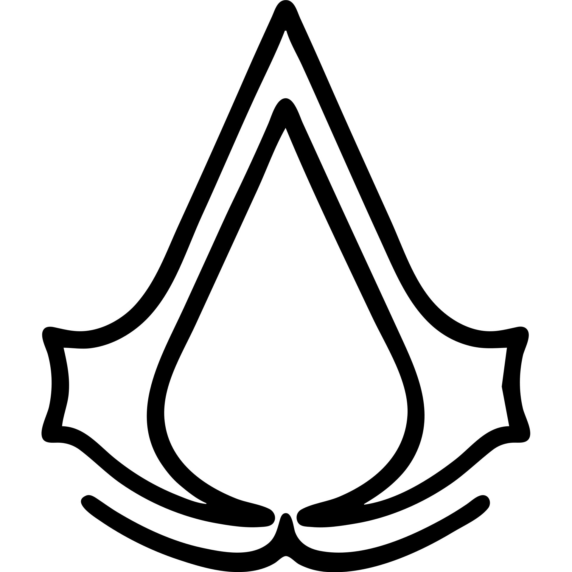 outlined Assassin’s Creed icon emoji