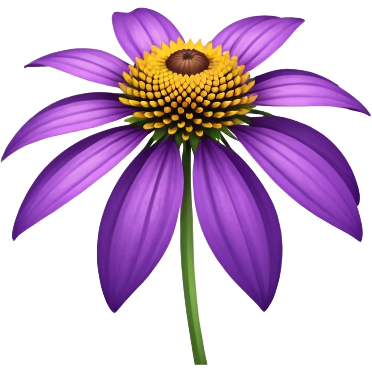 cone flower emoji