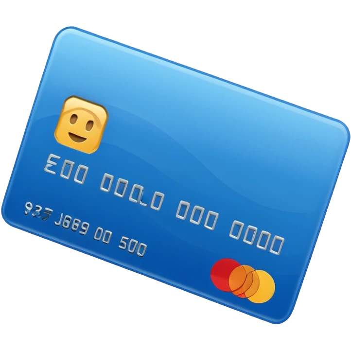 Bank card emoji