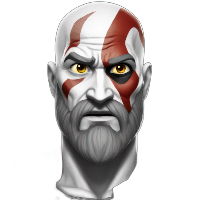 kratos from god of war ragnarok emoji