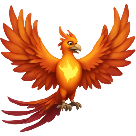 phoenix with man’s face  emoji