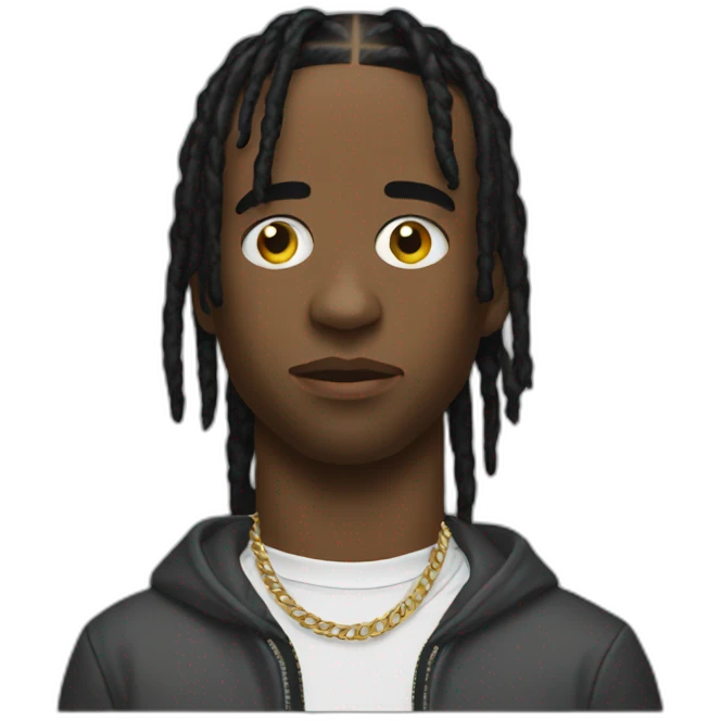 Travis Scott ému emoji
