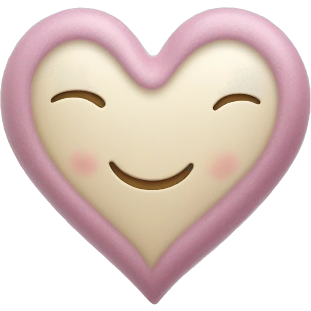 cuore color panna emoji