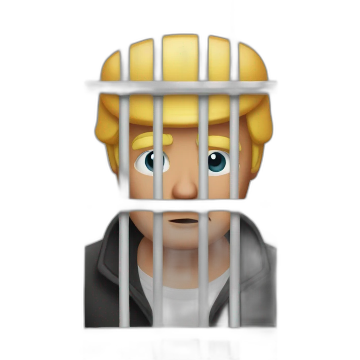trump-in-jail-cell emoji