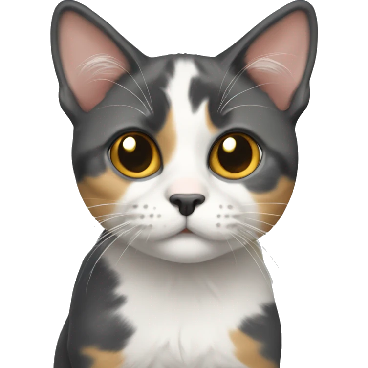 Dilute calico emoji