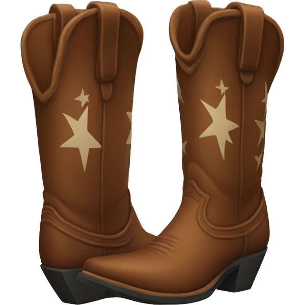 cowboy boots emoji