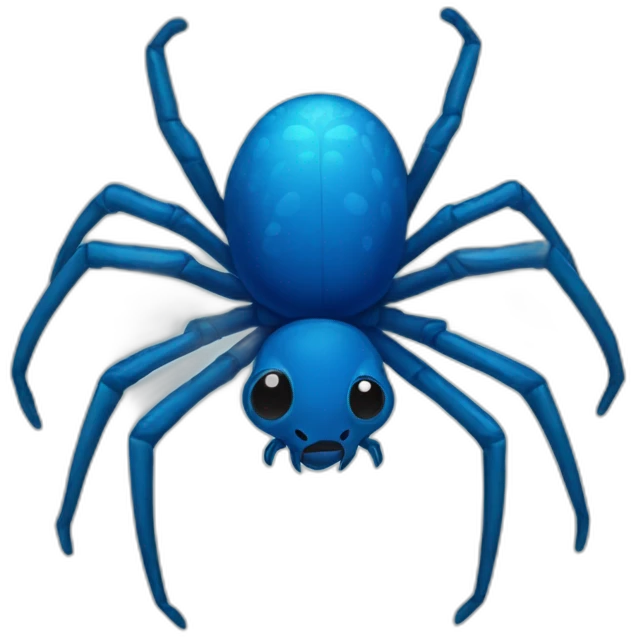 Blue Spider emoji