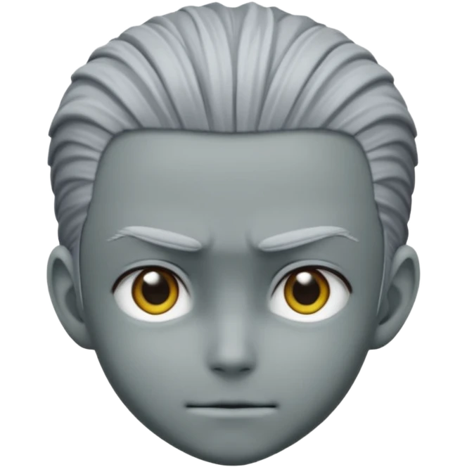 a front view shot of meruem from hunter x hunter emoji