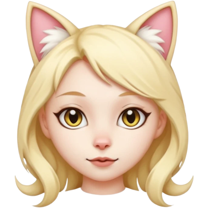 Create me cat girl emoji