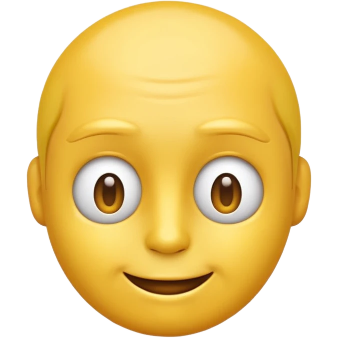 yellow head emoji with a smug expression emoji