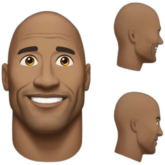 dwayne the rock jonson emoji