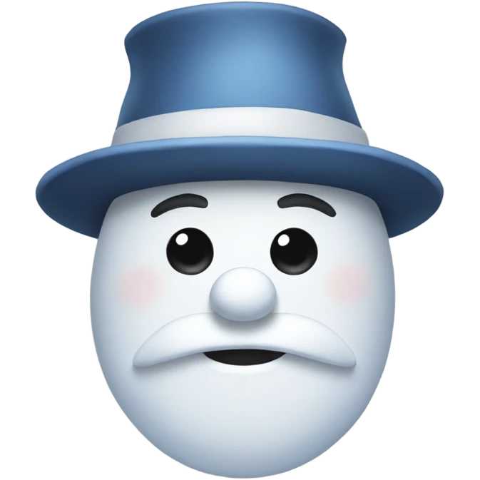 snow man emoji