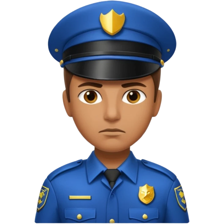 futuristic cop emoji