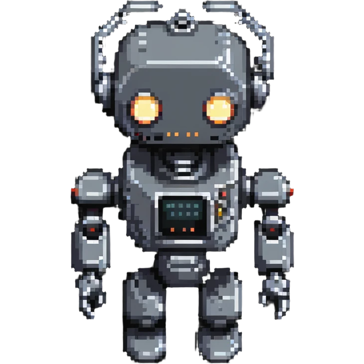 dystopian robot emoji