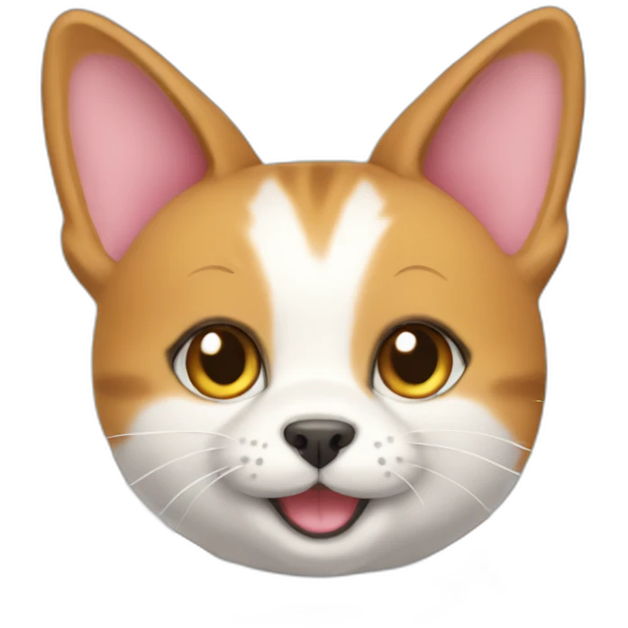 cat corgy emoji