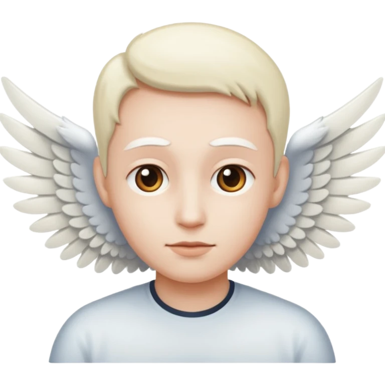 Only single Wings of left side emoji