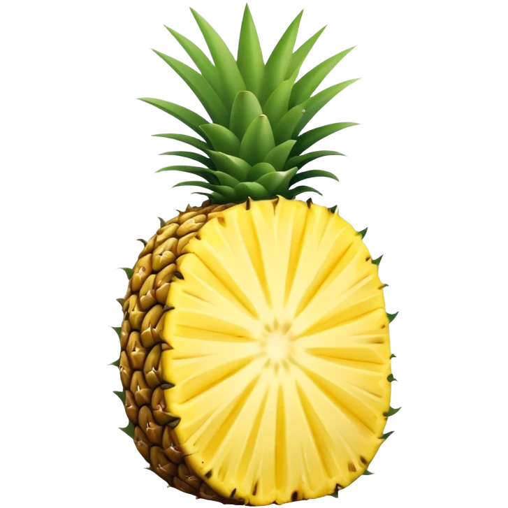 Corner of a pineapple emoji