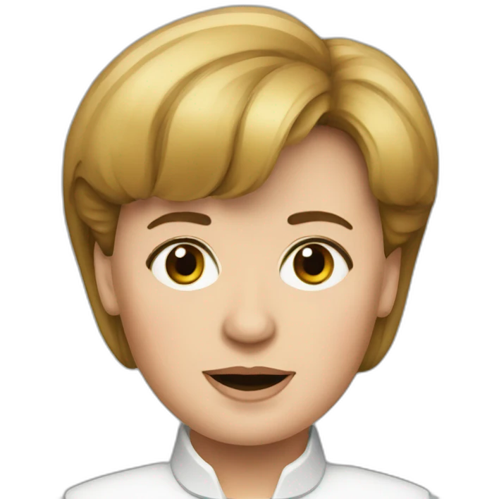 angela merkel emoji