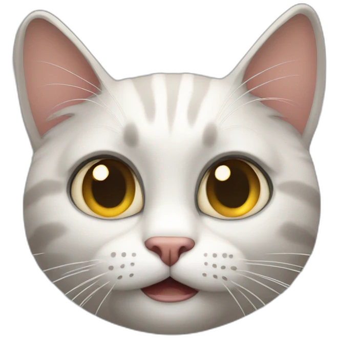 crazy cat emoji