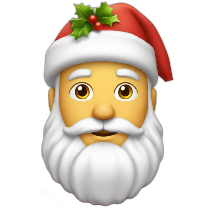 le père noel emoji