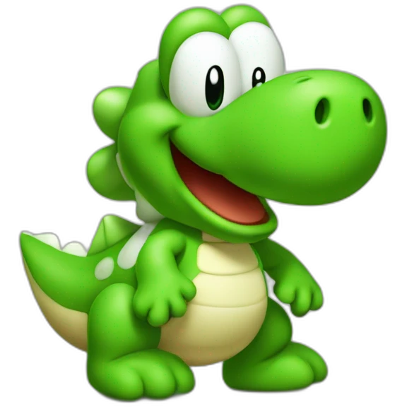 Yoshi de Super Mario Bros emoji