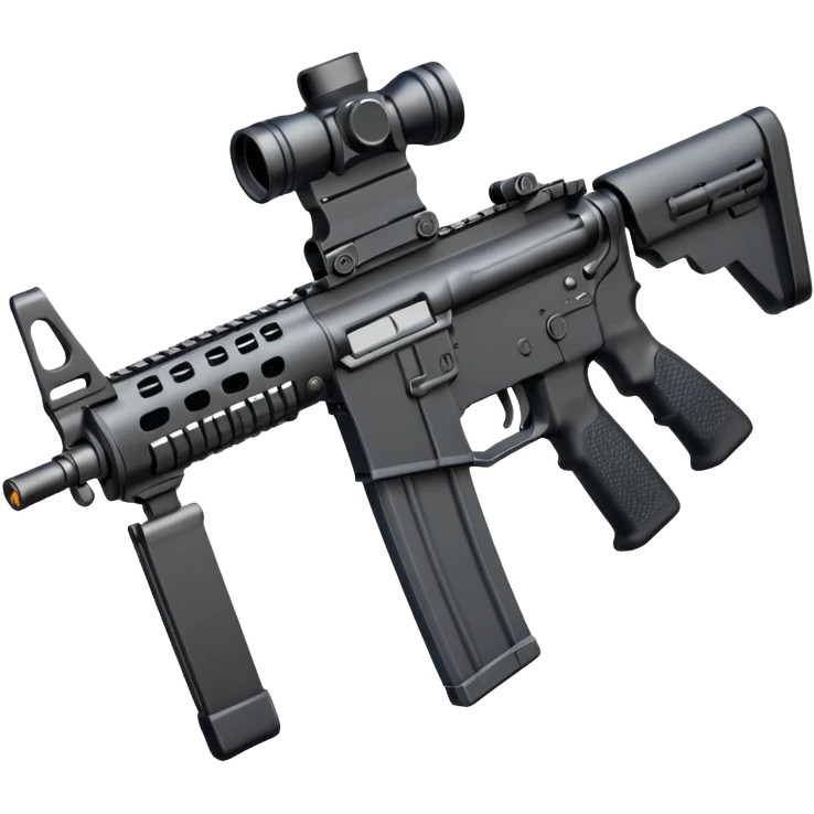 AR-15 full clip  emoji