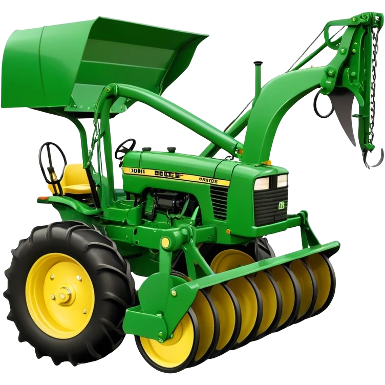 Plow - John Deere 644 (Model Year: 2022) (Iconic colour: Green) emoji