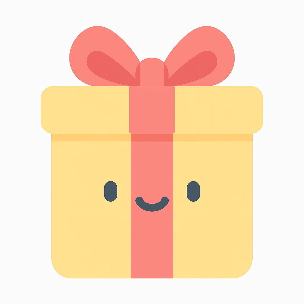 gift box emoji