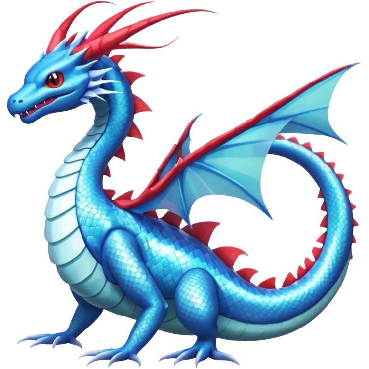 Salamence-Gyarados-Dratini-Flygon-Dragonair-fusion-hybrid-creature  emoji