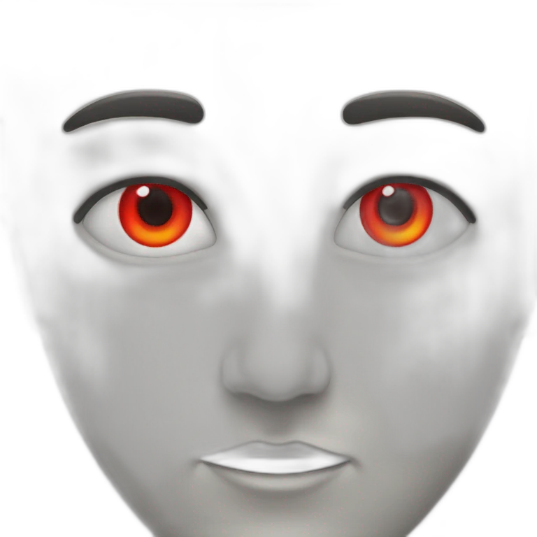 RED EYES emoji